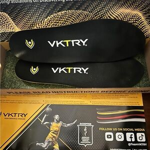 VKTRY Performance Insoles - Black